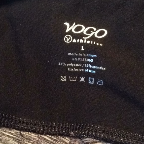 Vogo Athletica ankle length legging various colors - Picture 3 of 5